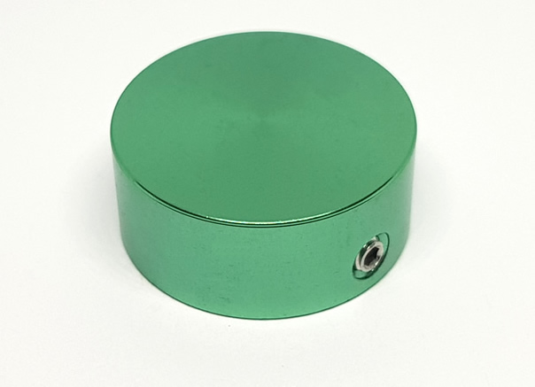 Footswitch Topper / Cap - Green - Click Image to Close